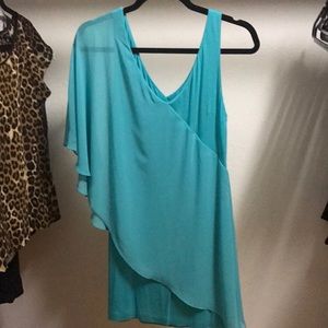 Teal dress